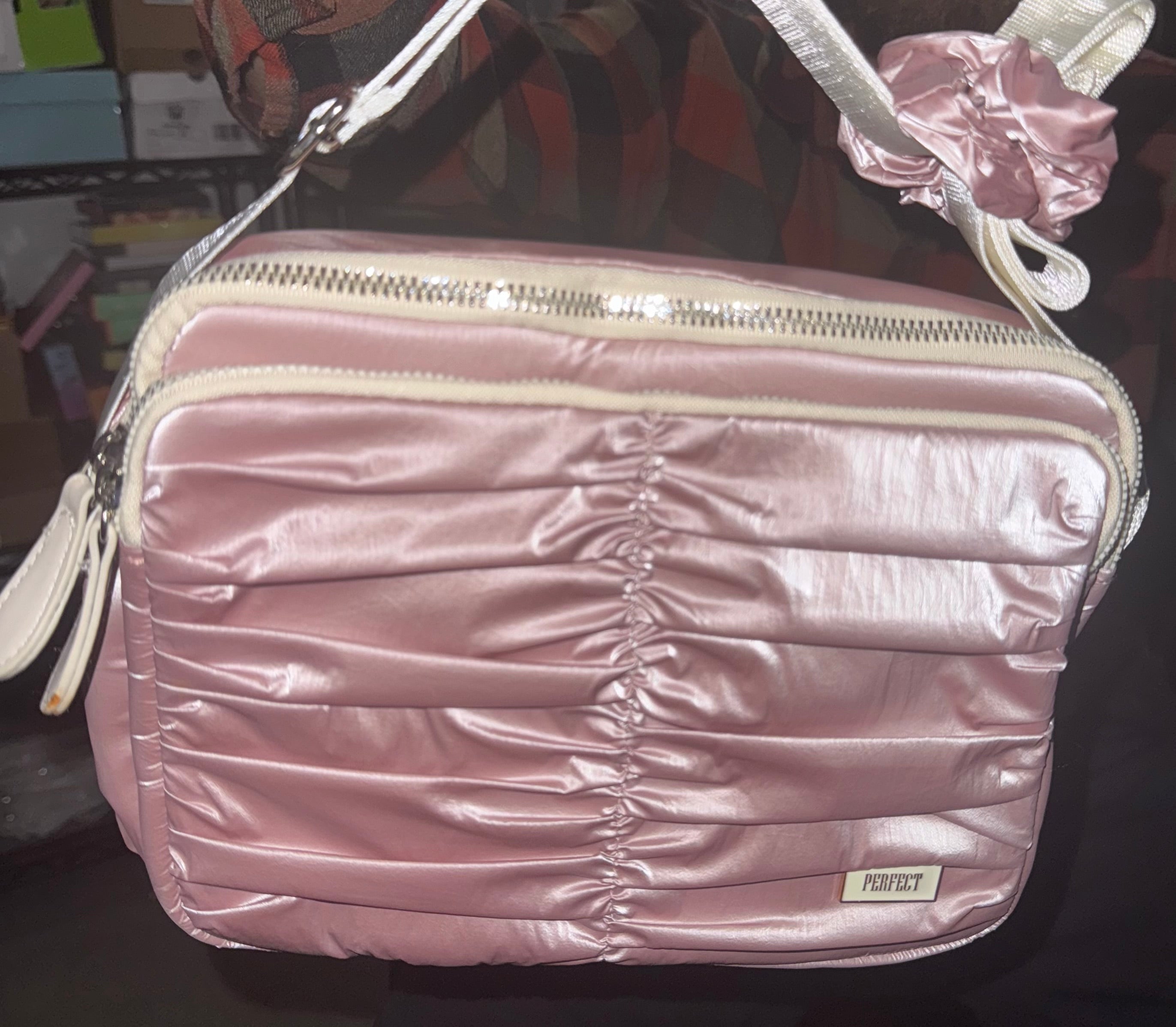 Crossbody Bag W/ Matching Scrunchie